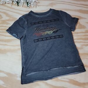 ‎Girls art class Ford Mustang Distressed Tee Shirt